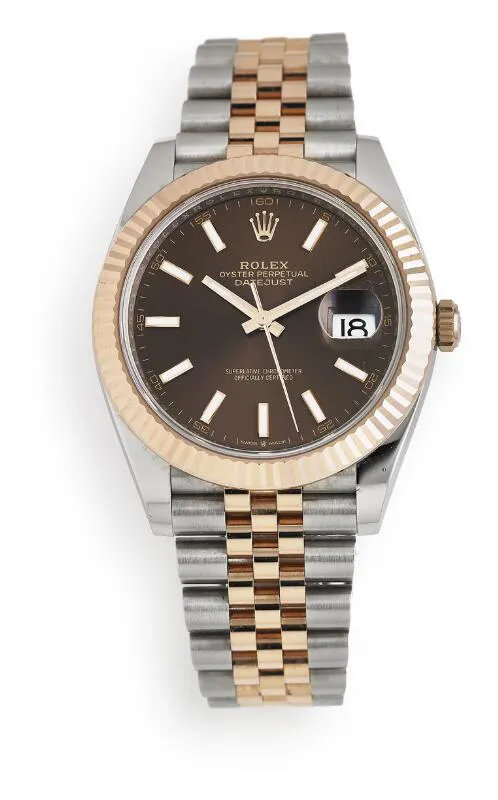 Rolex Datejust 41 126331 41mm Rose gold and Stainless steel