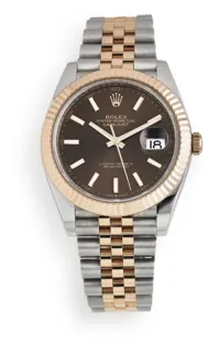 Rolex Datejust 41 126331 Rose gold and Stainless steel