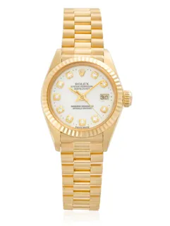 Rolex Lady-Datejust 6927 Diamond and 18k yellow gold