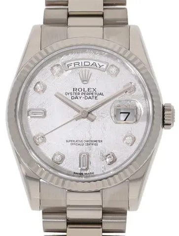 Rolex Day-Date 36 118239A 36mm White gold