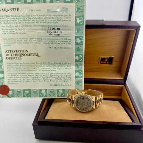 Rolex Day-Date 36 118348 36mm Yellow gold White 7