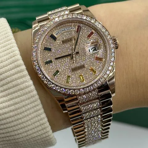 Rolex Day-Date 36 128345RBR 36mm Rose gold Rose