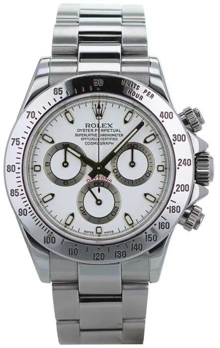 Rolex Daytona 116520 40mm Steel White