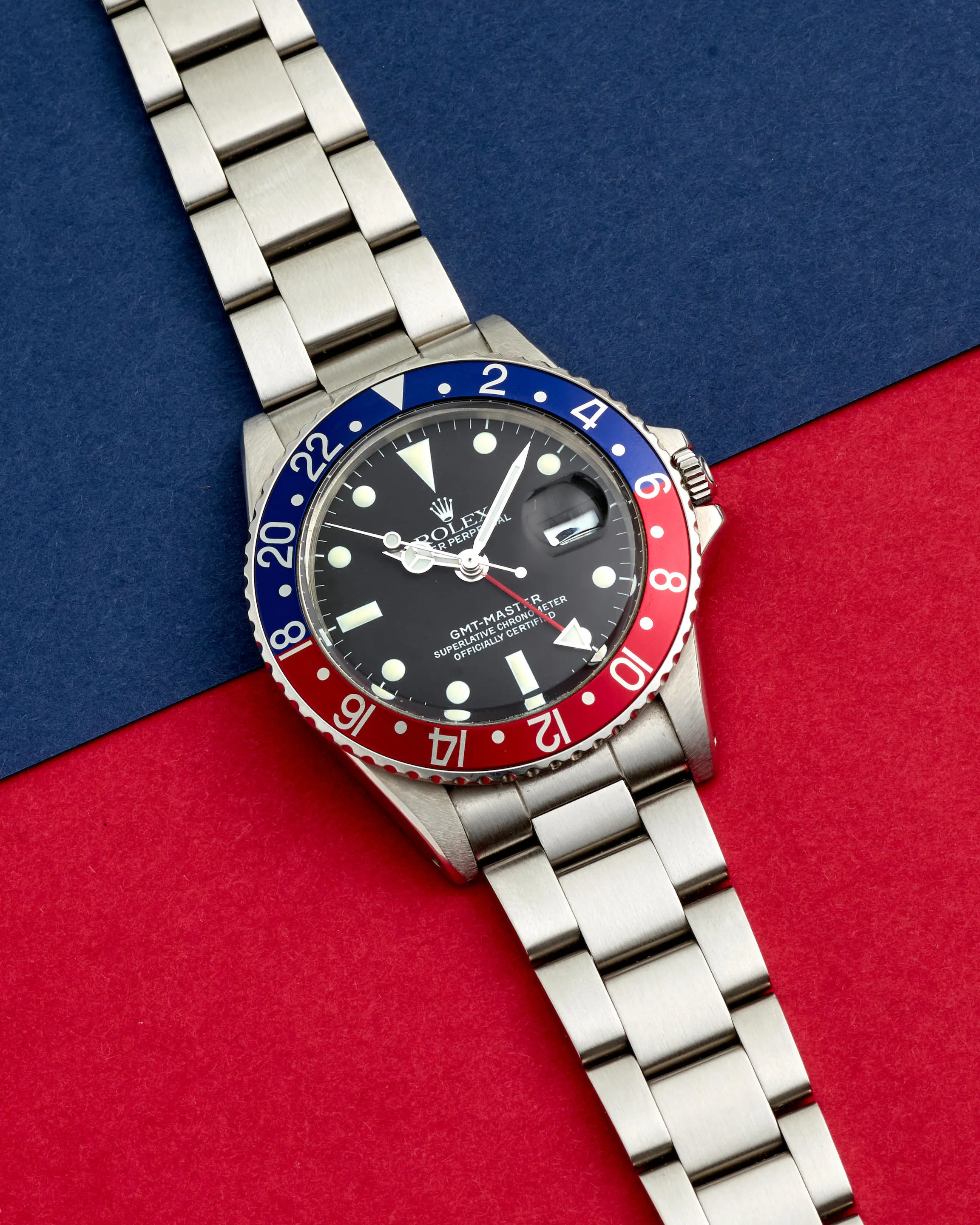 Rolex GMT-Master 1675 39mm Stainless steel Black