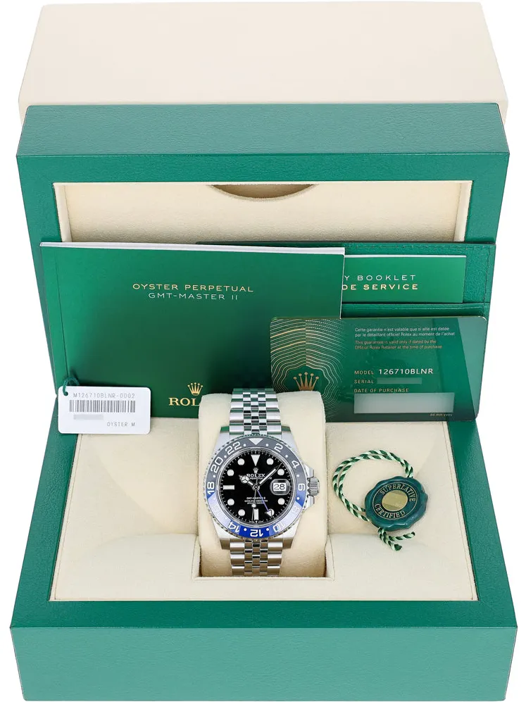 Rolex GMT-Master II 126710BLNR-0002 40mm Oystersteel Black 1