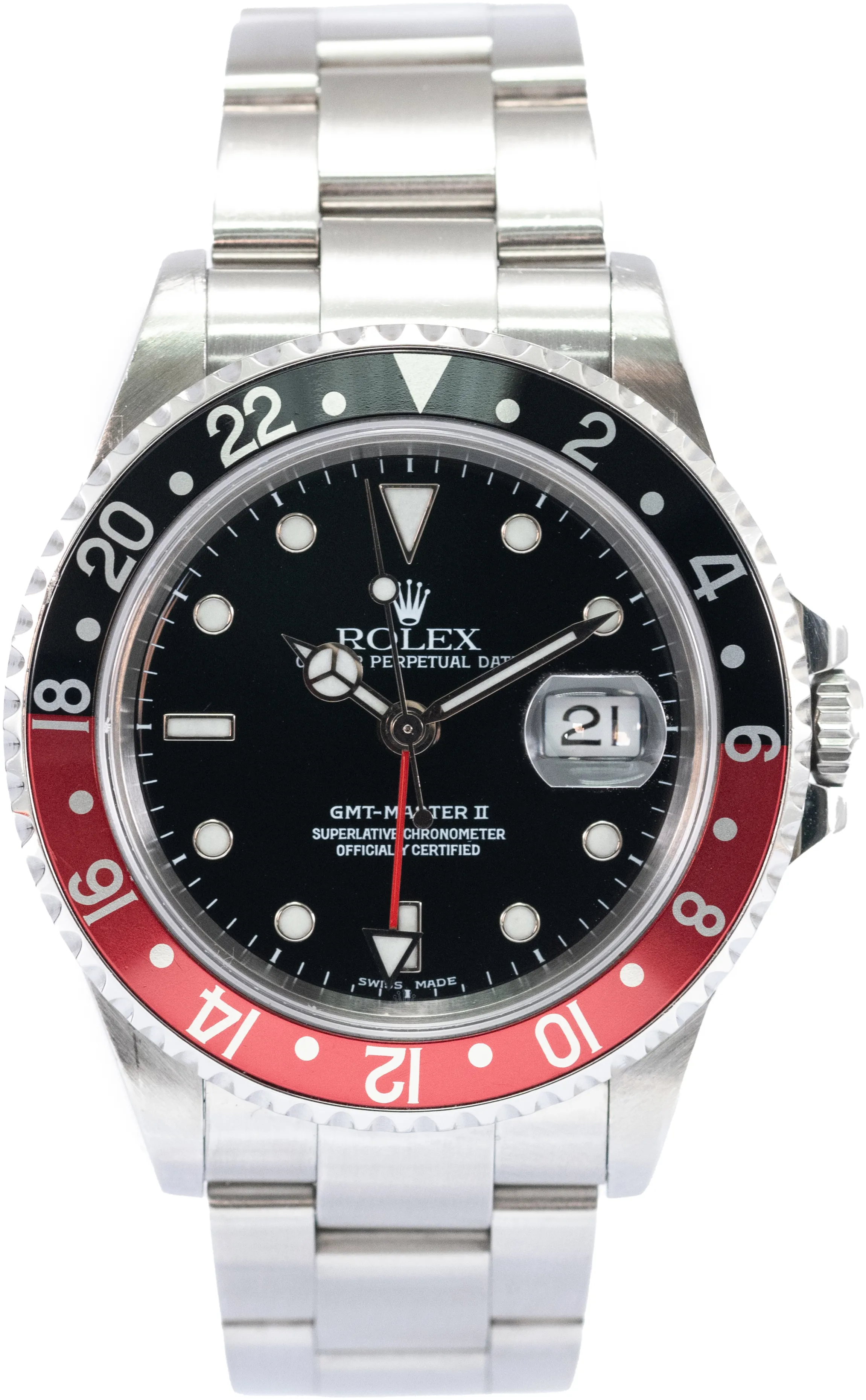 Rolex GMT-Master II 16710 40mm Stainless steel Black