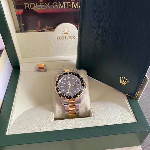 Rolex GMT-Master II 16713 40mm Yellow gold and Stainless steel Black 6