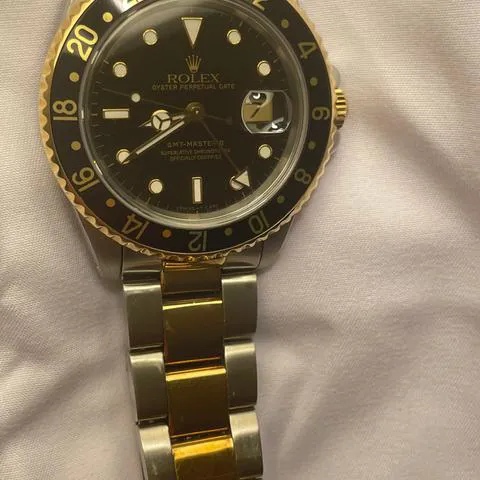 Rolex GMT-Master II 16713 40mm Yellow gold and Stainless steel Black 5