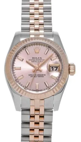 Rolex Lady-Datejust 179171 26mm Stainless steel Rose