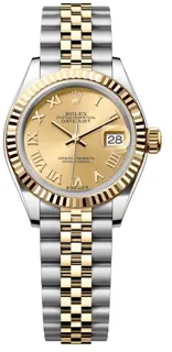 Rolex Lady-Datejust 279173-0009 Yellow gold and Stainless steel Champagne