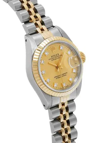 Rolex Datejust 69173G 26mm Stainless steel Champagne 2