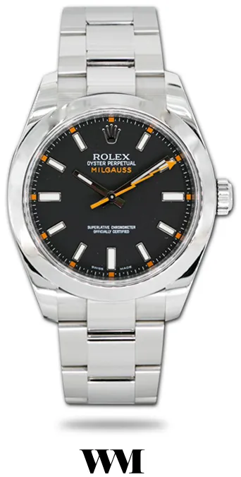 Rolex Milgauss 116400 40mm Stainless steel Black