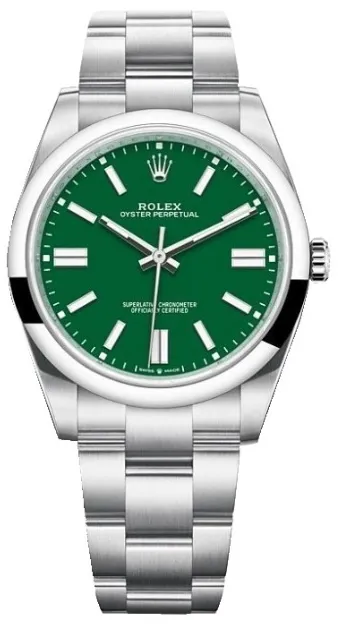 Rolex Oyster Perpetual 41 124300 41mm Stainless steel Green