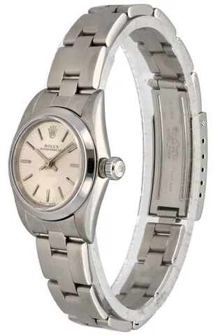 Rolex Oyster Perpetual 76080 24mm Stainless steel Gray 1