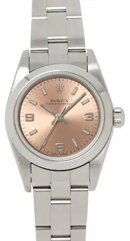 Rolex Oyster Perpetual 76080 25mm Stainless steel Rose