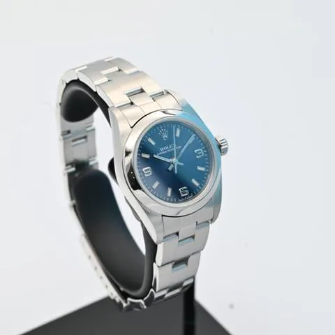 Rolex Oyster Perpetual 76080 24mm Stainless steel Blue 2