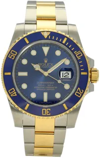 Rolex Submariner 116613LB Yellow gold and Stainless steel Blue