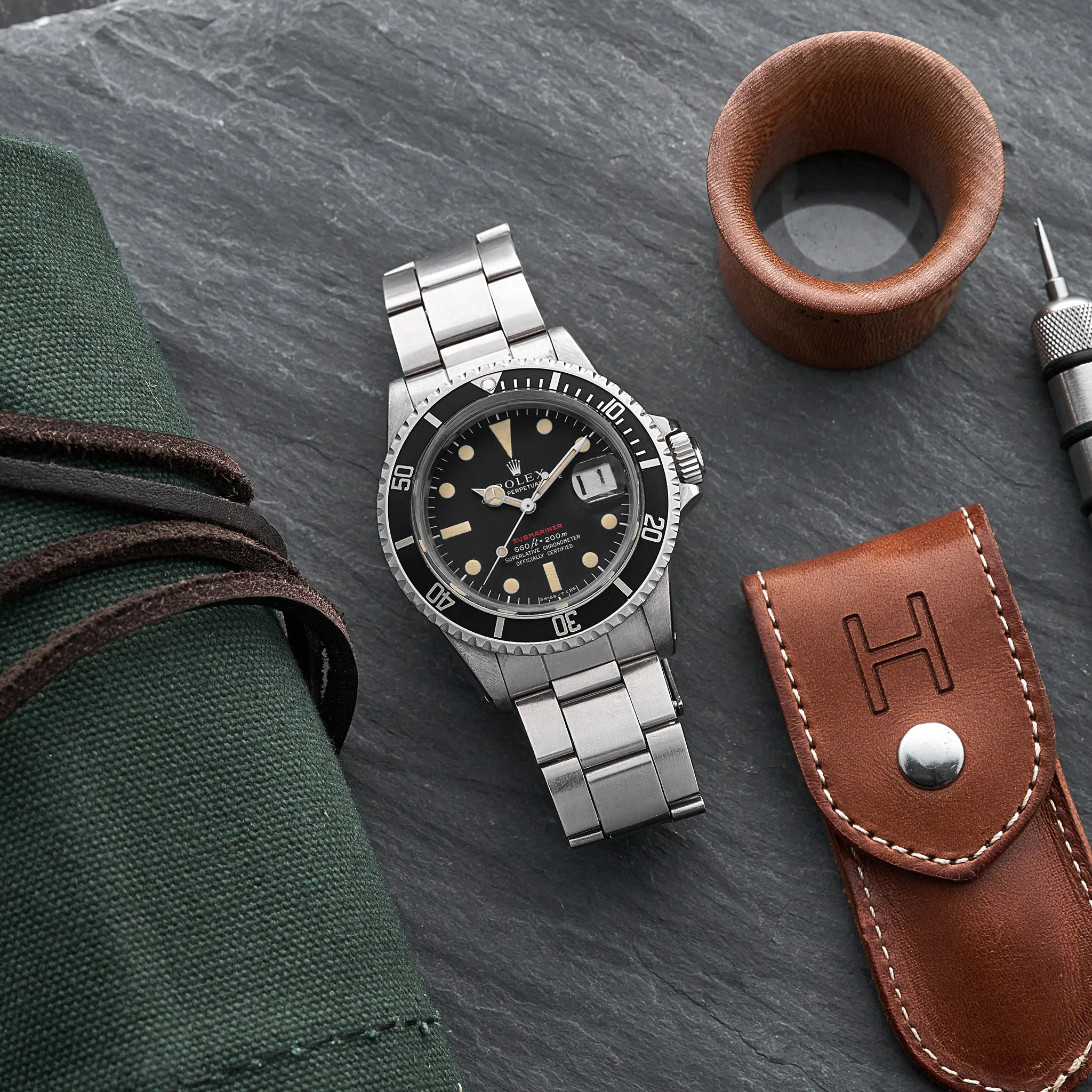 Rolex Submariner 1680 39mm Stainless steel Patina 4