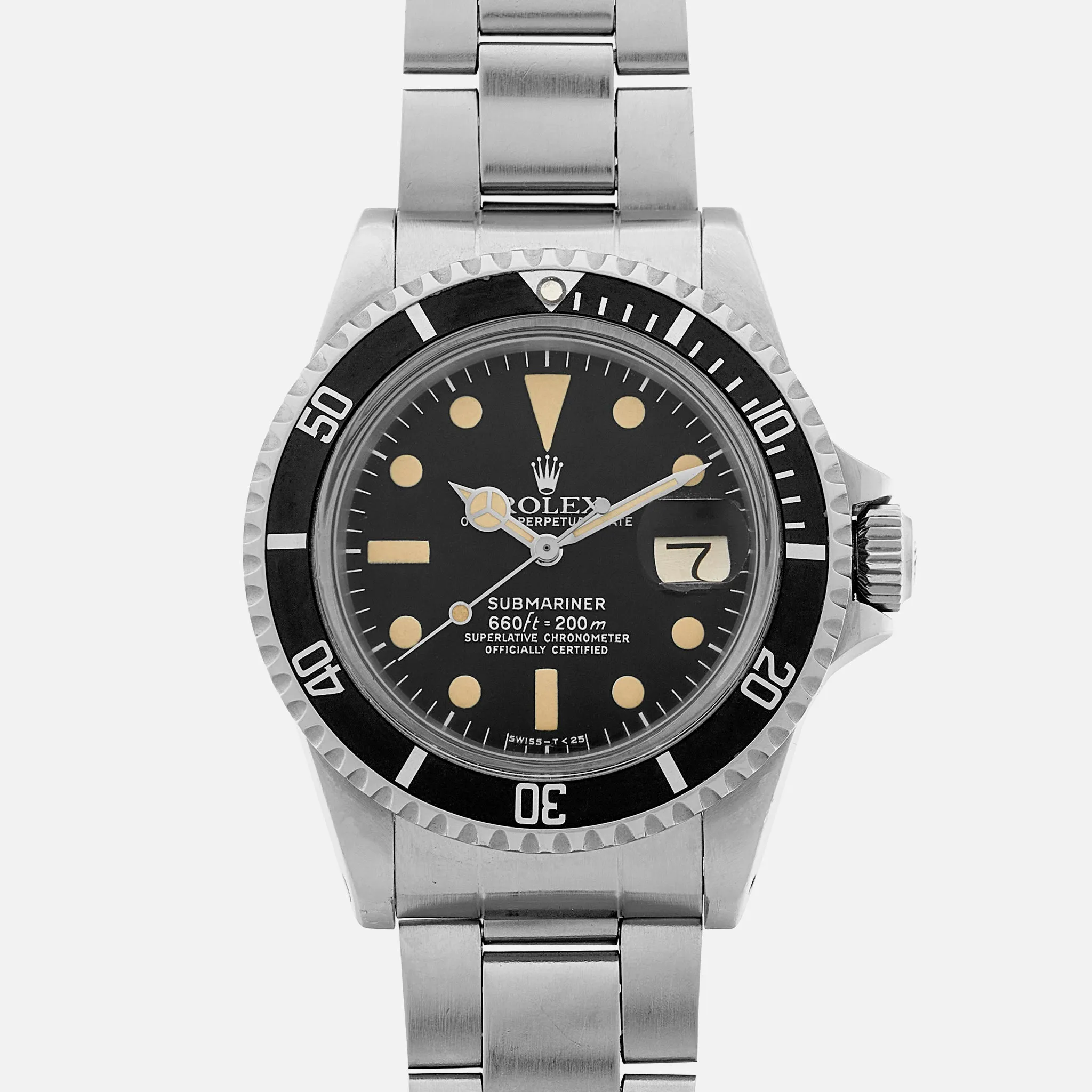 Rolex Submariner 1680 39mm Stainless steel Patina