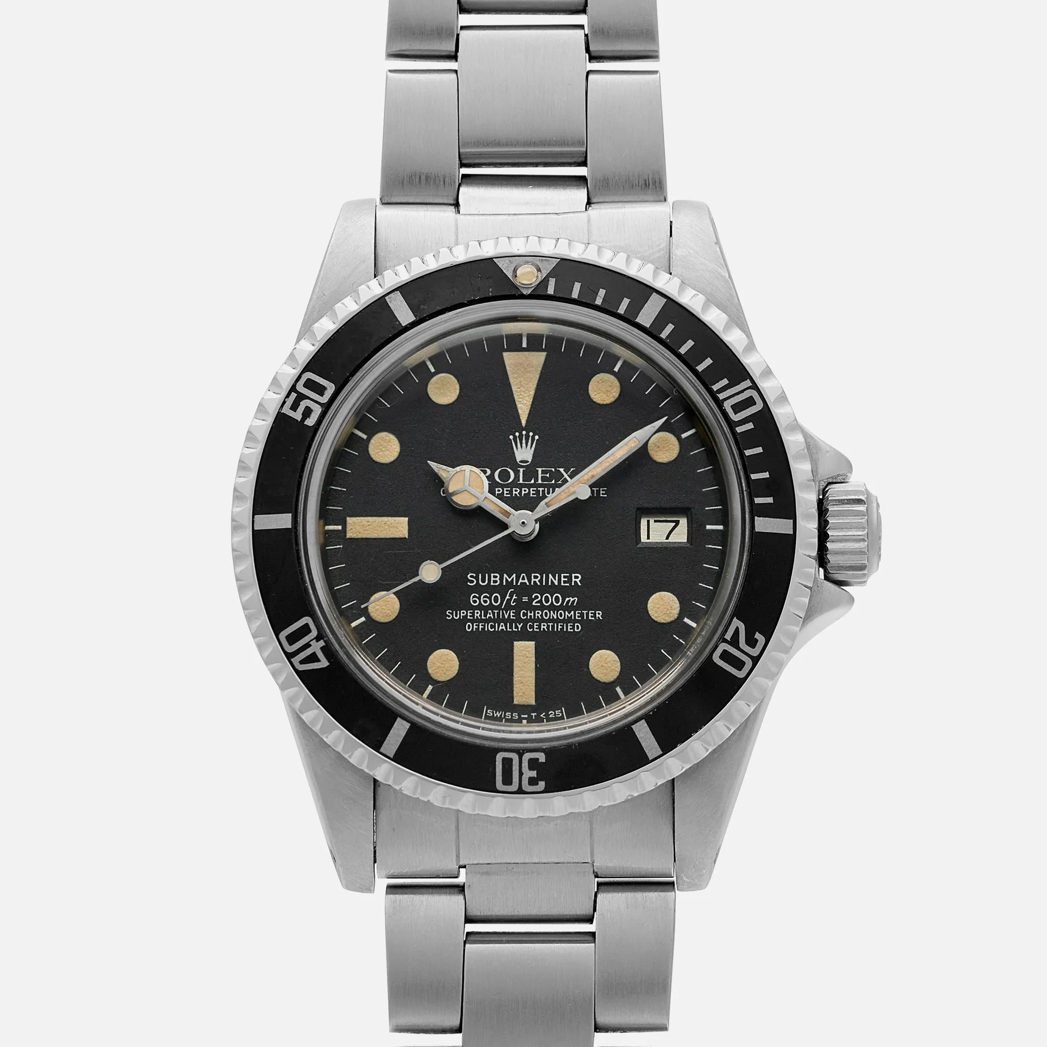 Rolex Submariner 1680 39mm Stainless steel Patina