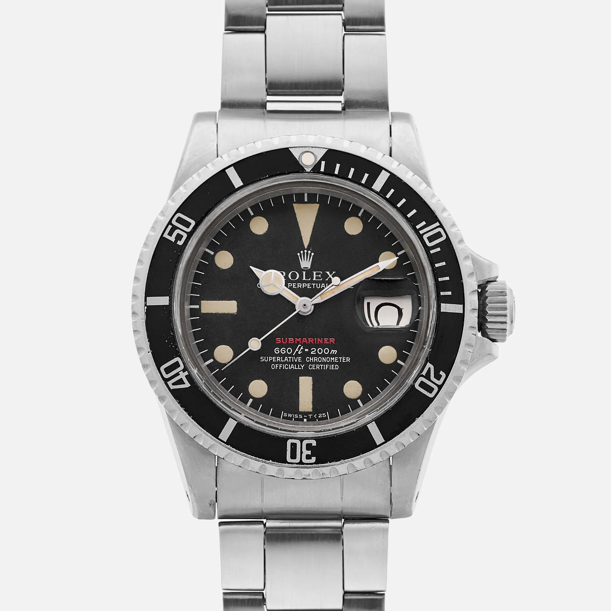 Rolex Submariner 1680 39mm Stainless steel Patina