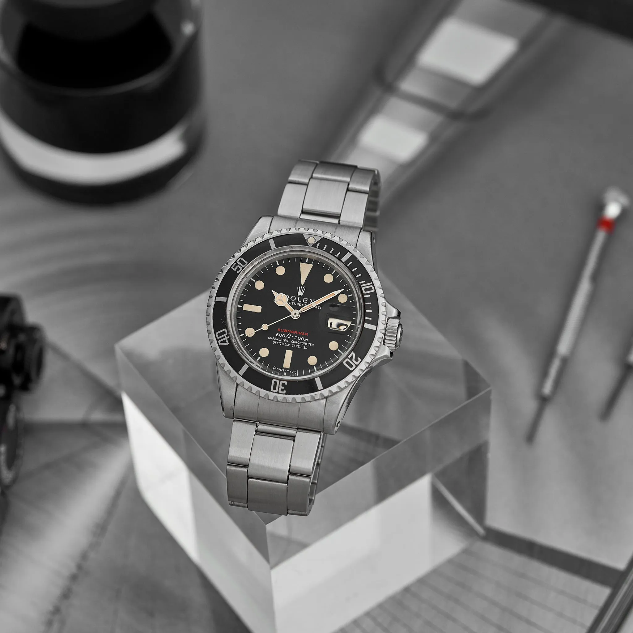 Rolex Submariner 1680 39mm Stainless steel Patina 4