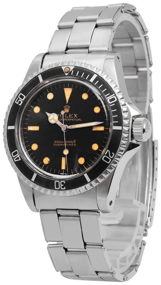 Rolex Submariner 5512 40mm Steel Patinated 2