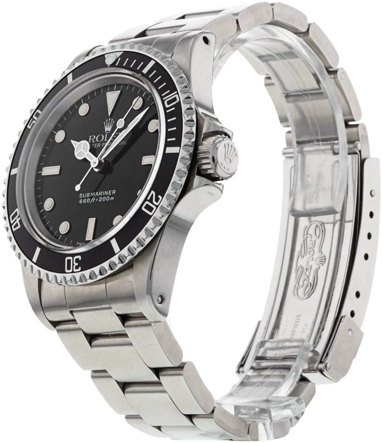 Rolex Submariner 5513 40mm Stainless steel Black 3