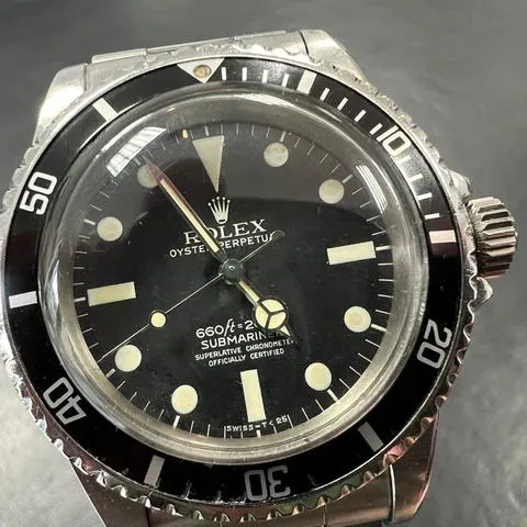 Rolex Submariner (No Date) 5512 40mm Stainless steel Black 1