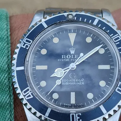 Rolex Submariner (No Date) 5513 40mm Stainless steel Gray 4
