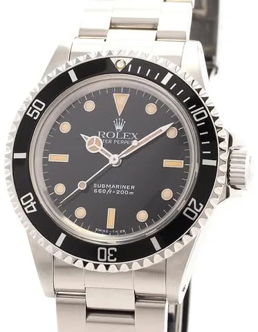 Rolex Submariner (No Date) 5513 nullmm Stainless steel Black