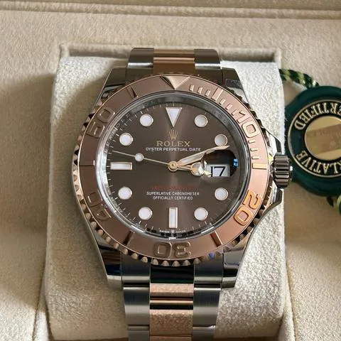 Rolex Yacht-Master 40 126621 40mm Yellow gold and Stainless steel Brown