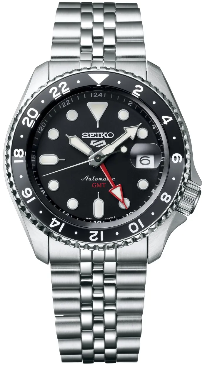 Seiko Seiko 5 SSK001K1 42.5mm Stainless steel Black