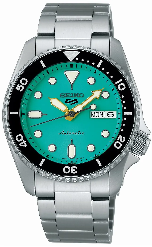 Seiko 5 Sports SRPK33K1 38mm Stainless steel Teal