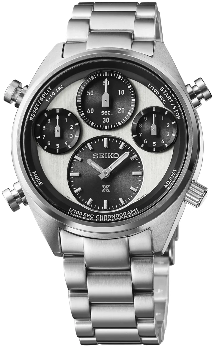 Seiko Chronograph SFJ001P1 42mm Stainless steel Silver