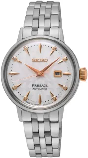 Seiko Presage SRE009J1 Stainless steel White