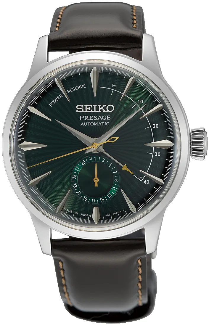 Seiko Presage SSA459J1 40.5mm Stainless steel Green