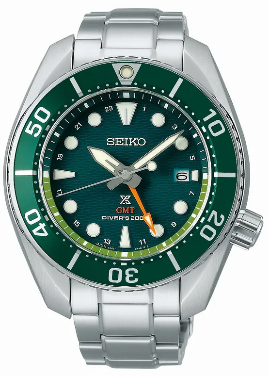 Seiko Prospex SFK003J1 45mm Stainless steel Green