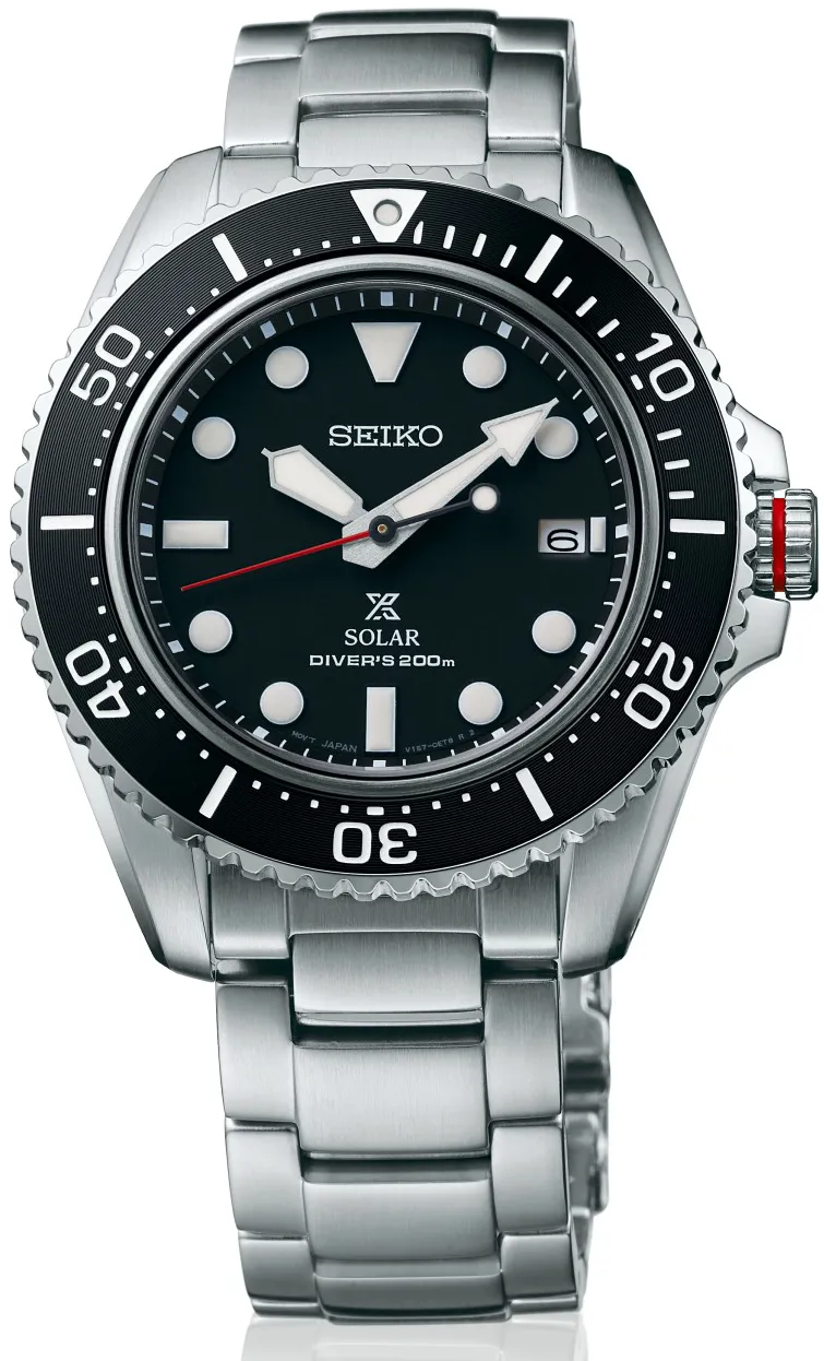 Seiko Prospex SNE589P1 42.79mm Stainless steel Black