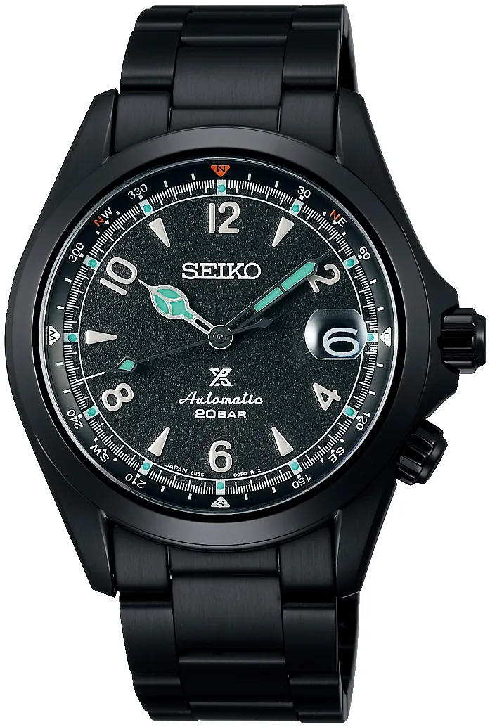 Seiko Prospex SPB337J1 39.45mm Stainless steel Black