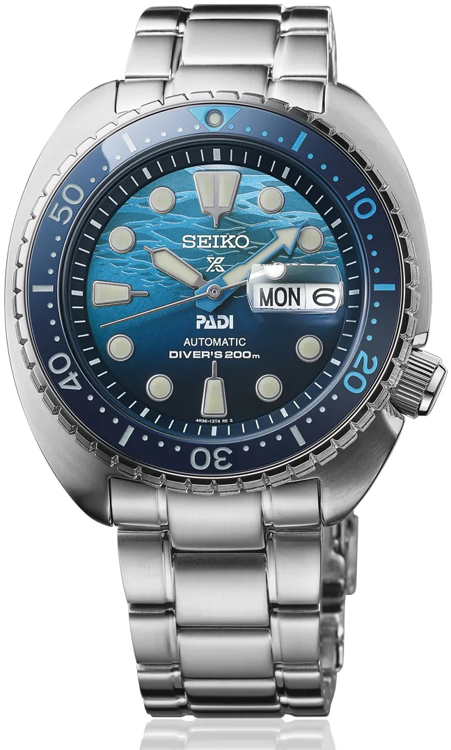 Seiko Prospex SRPK01K1 45mm Stainless steel Blue