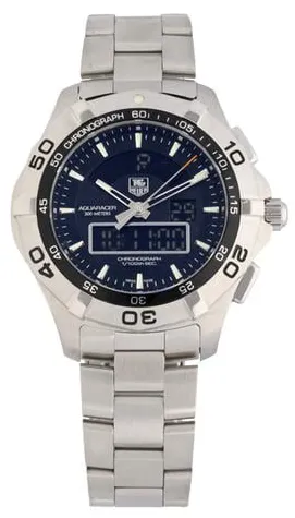 TAG Heuer Aquaracer CAF1010 43mm Stainless steel Black