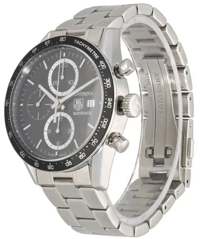 TAG Heuer Carrera Calibre 16 CV2010-4 41mm Stainless steel Black 1