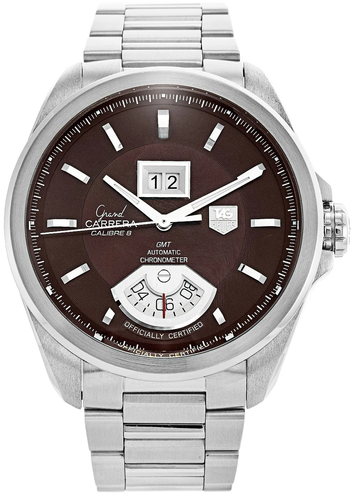 TAG Heuer Carrera WAV5113.FC6231 42mm Stainless steel Brown