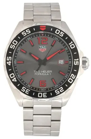 TAG Heuer Formula 1 WAZ1018 43mm Stainless steel Gray