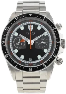 Tudor Heritage Chrono M70330N-0005 Stainless steel Black