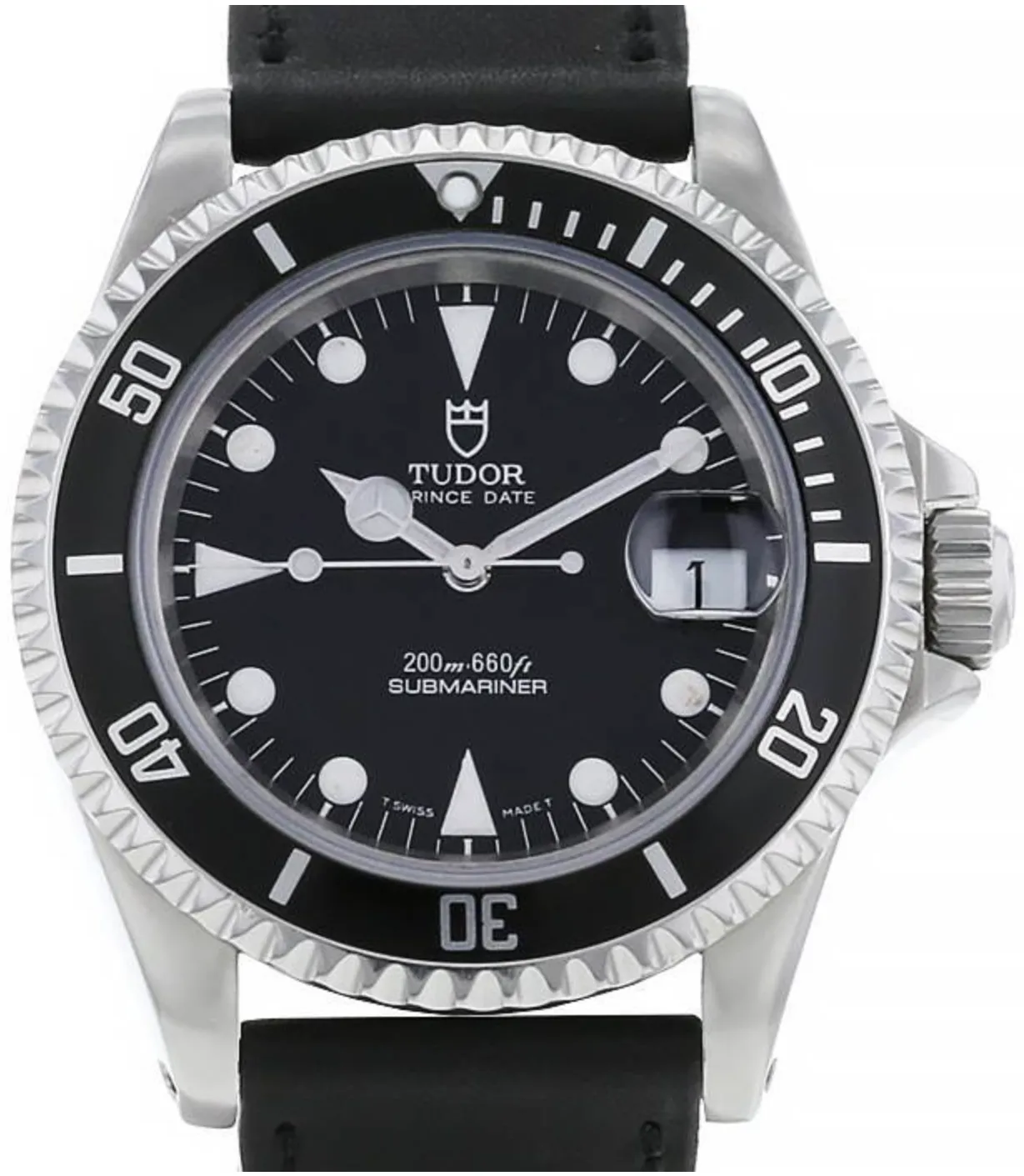 Tudor Submariner 79190 40mm Stainless steel Black