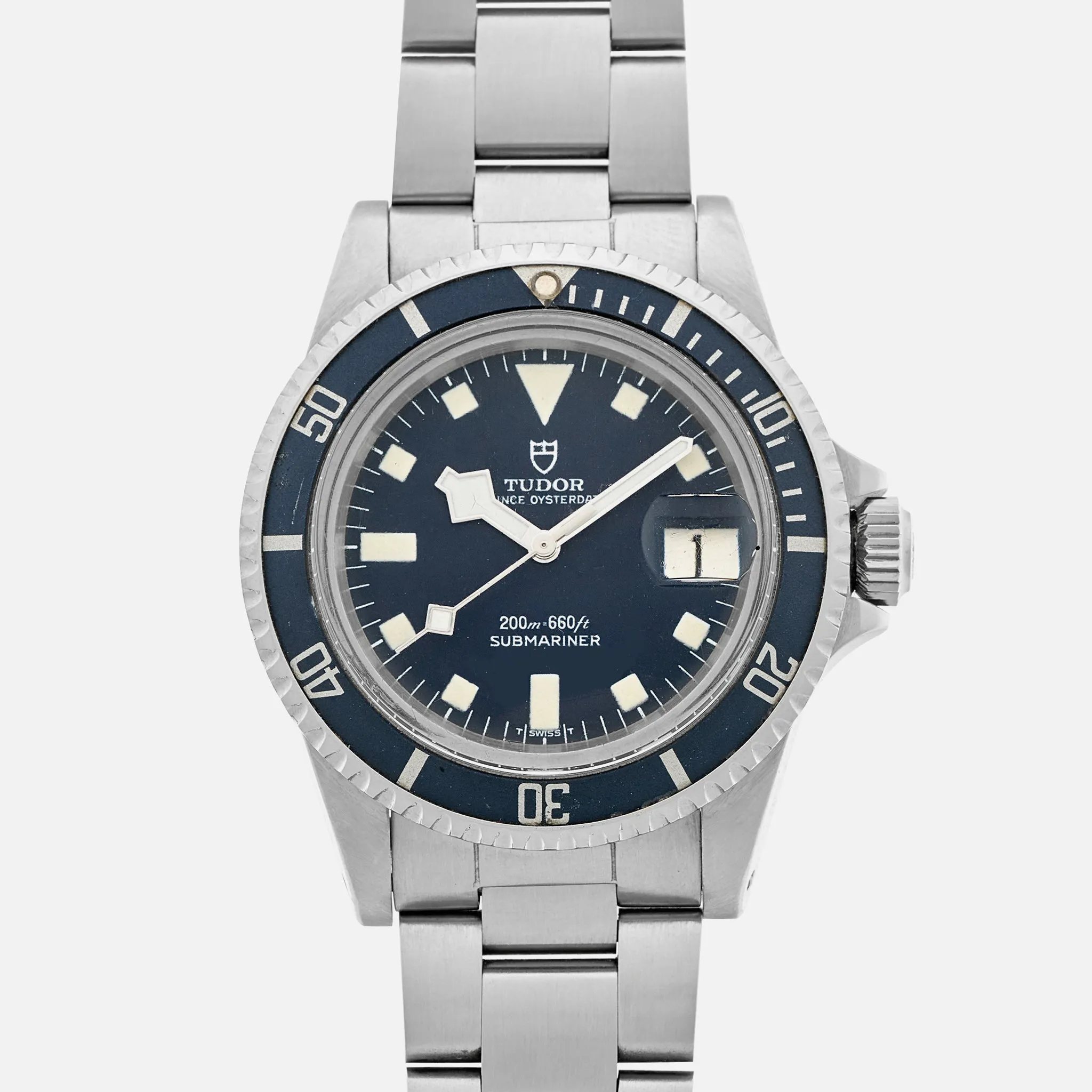 Tudor Submariner 94110 / 9411 inside 39mm Stainless steel Blue