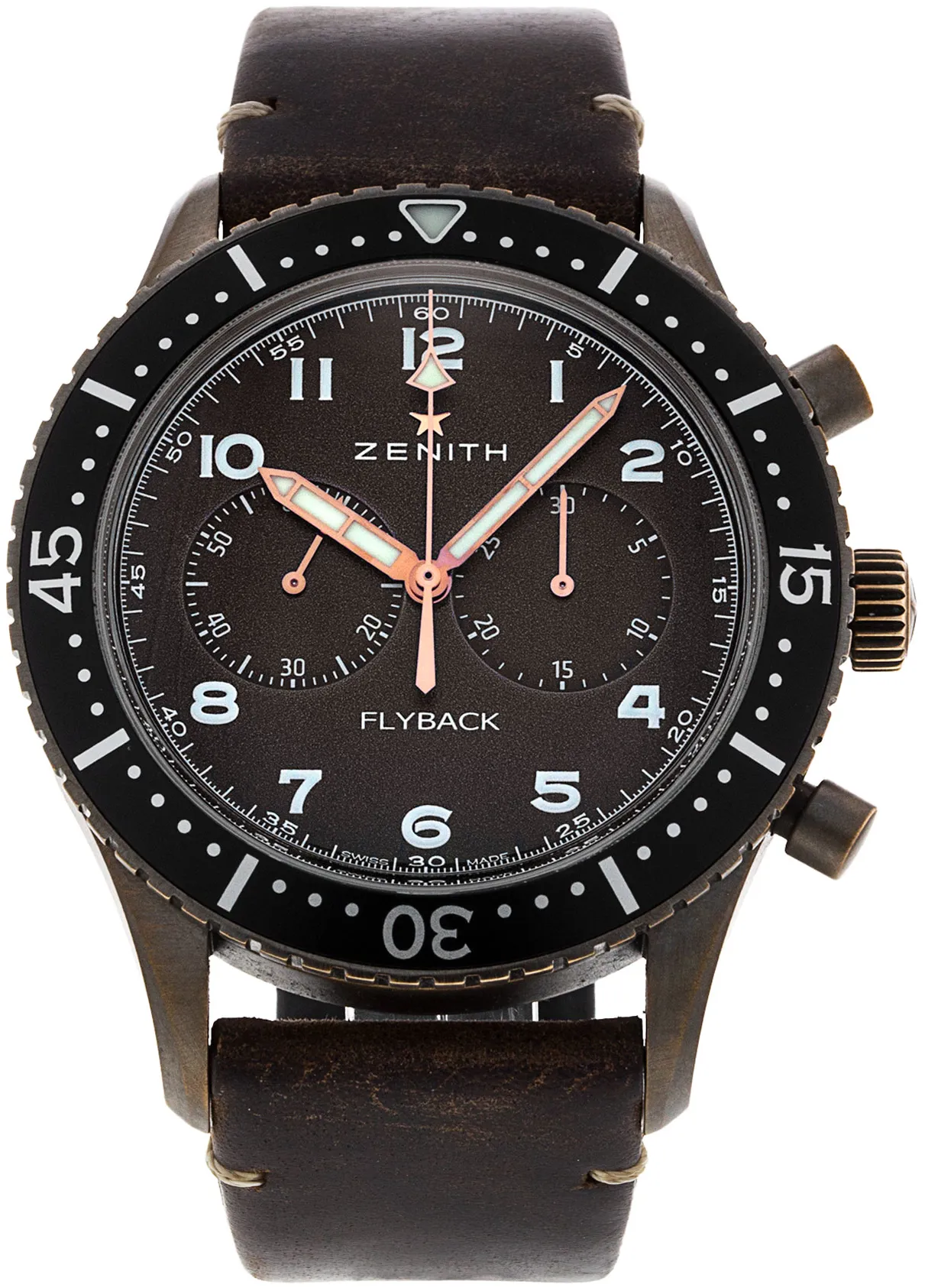 Zenith Pilot 29.2240.405/18.C801 43mm Bronze Bronze