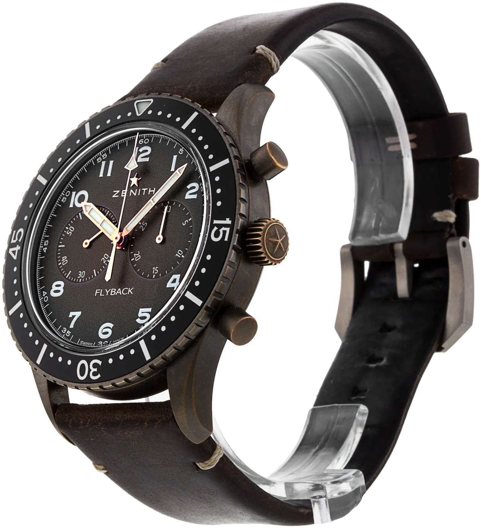 Zenith Pilot 29.2240.405/18.C801 43mm Bronze Bronze 2